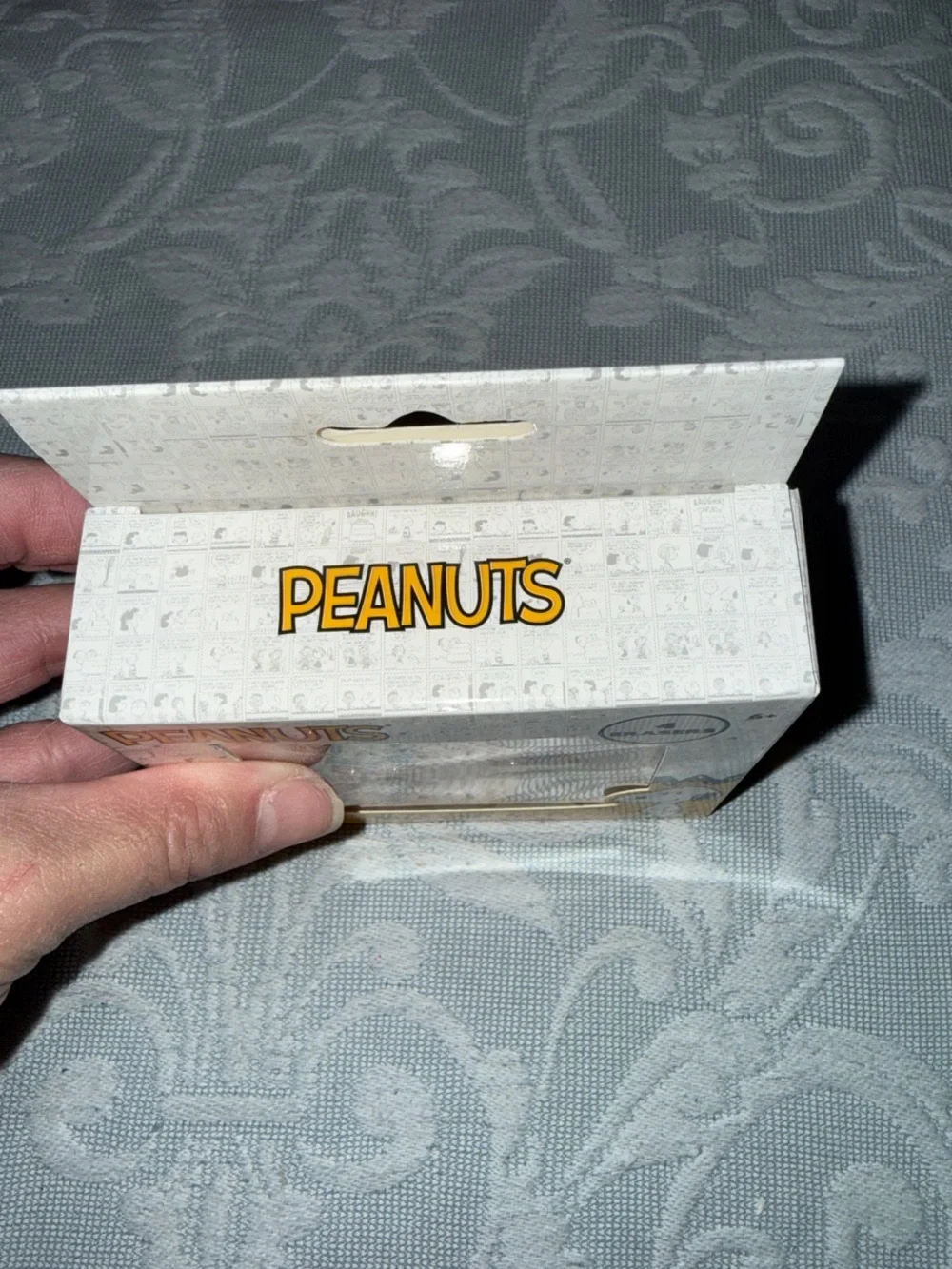 Peanuts Character Eraser Set - Yellow, Blue, Red, Orange, White